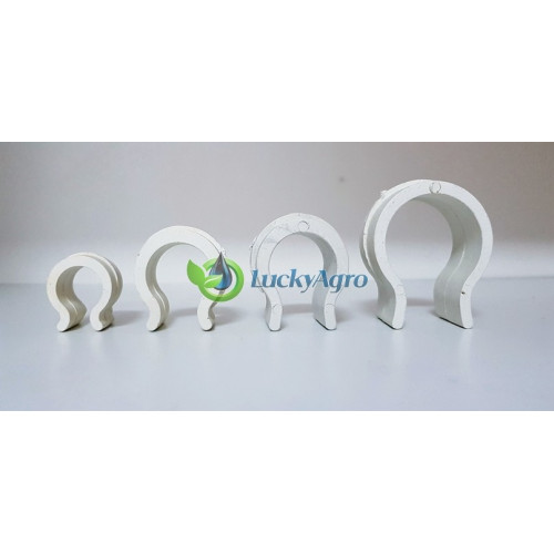 Clips scurt din PVC pentru fixare folie solar